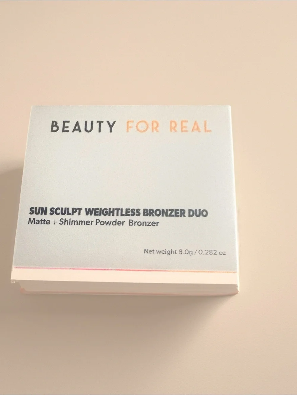 Beauty For Real Sun Sculpt Weightless Bronzer Duo - Peachy Bronze